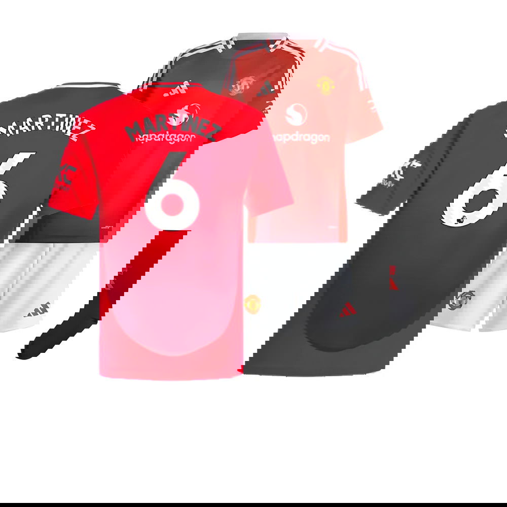 2024-2025 Man Utd Home Mini Kit (Martinez 6) 2024-2025 Man Utd Home Mini Kit (Martinez 6)