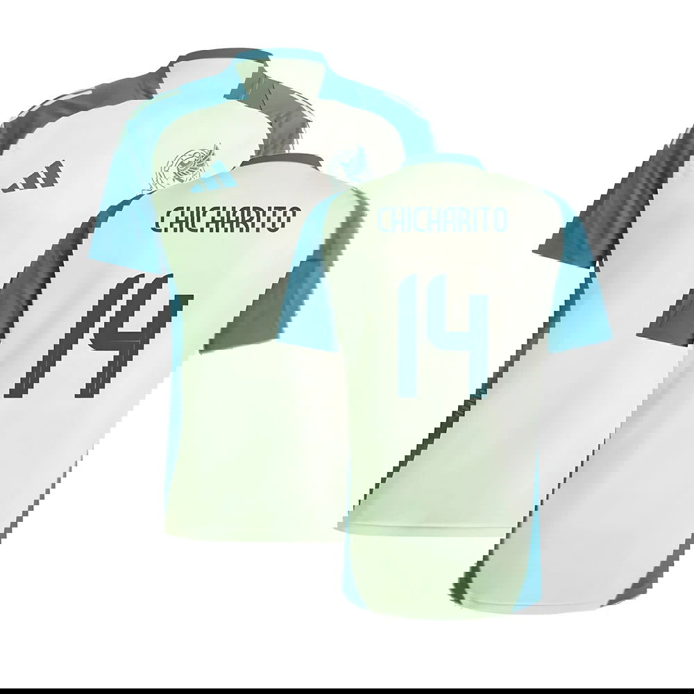 2024-2025 Mexico Training Jersey (Green) (CHICHARITO 14) 2024-2025 Mexico Training Jersey (Green) (CHICHARITO 14)