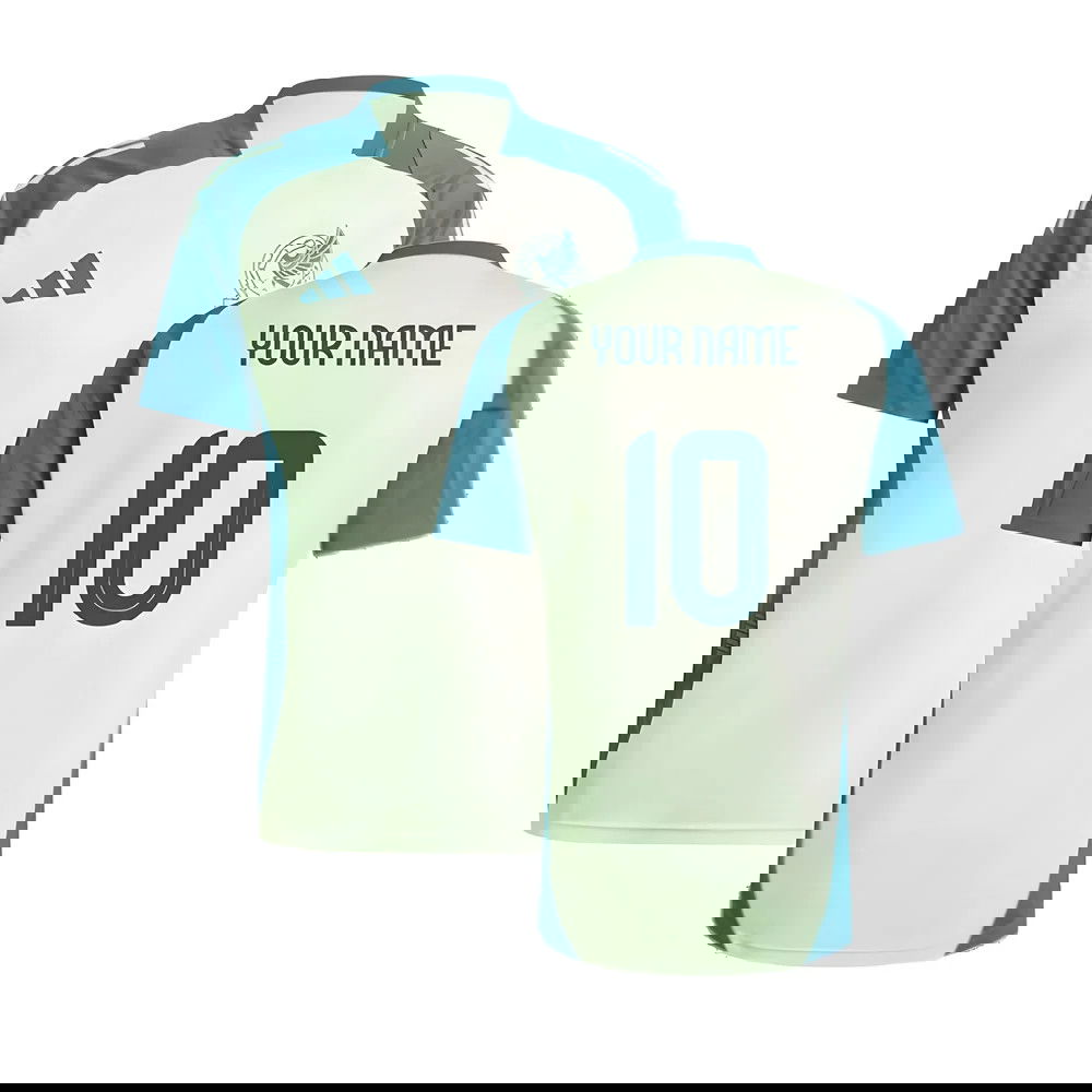 2024-2025 Mexico Training Jersey (Green) (Your Name) 2024-2025 Mexico Training Jersey (Green) (Your Name)