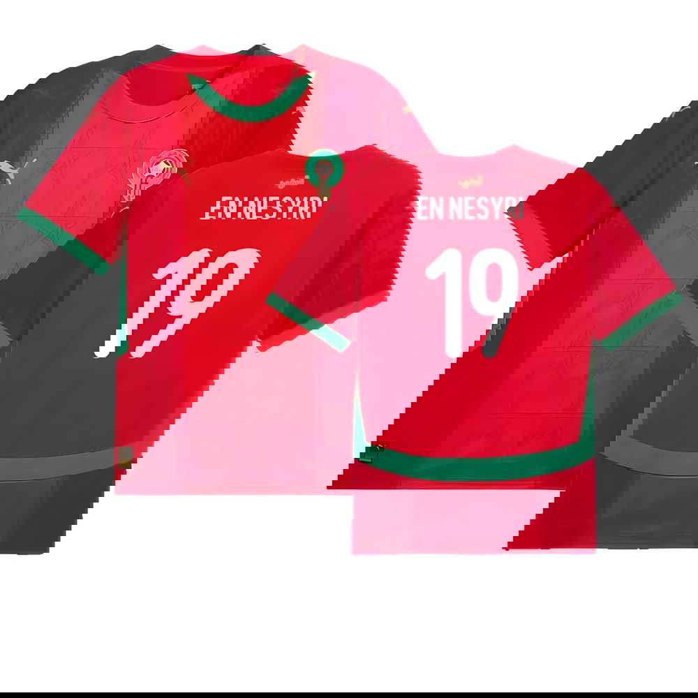 2024-2025 Morocco Home Shirt (En Nesyri 19) 2024-2025 Morocco Home Shirt (En Nesyri 19)