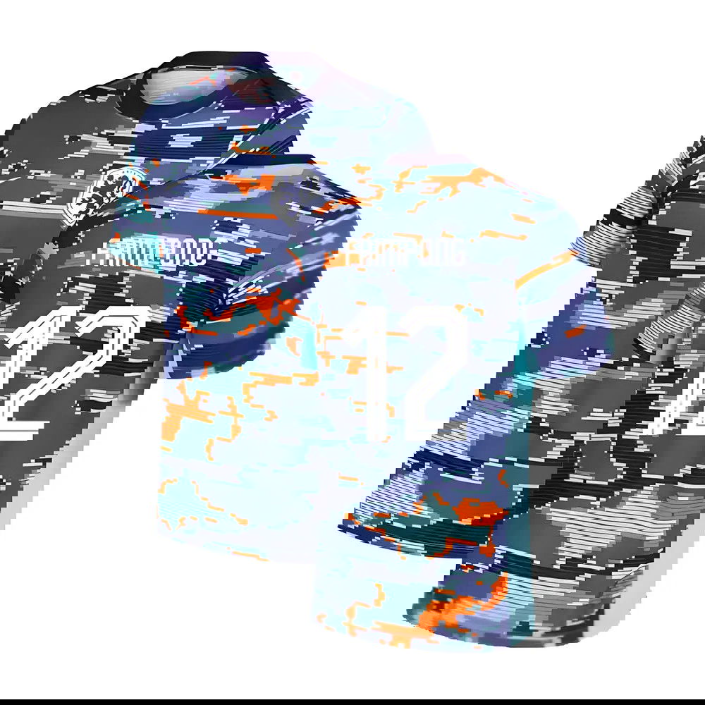 2024-2025 Netherlands Academy Pro Pre-Match Shirt (Blue) (Frimpong 12) 2024-2025 Netherlands Academy Pro Pre-Match Shirt (Blue) (Frimpong 12)