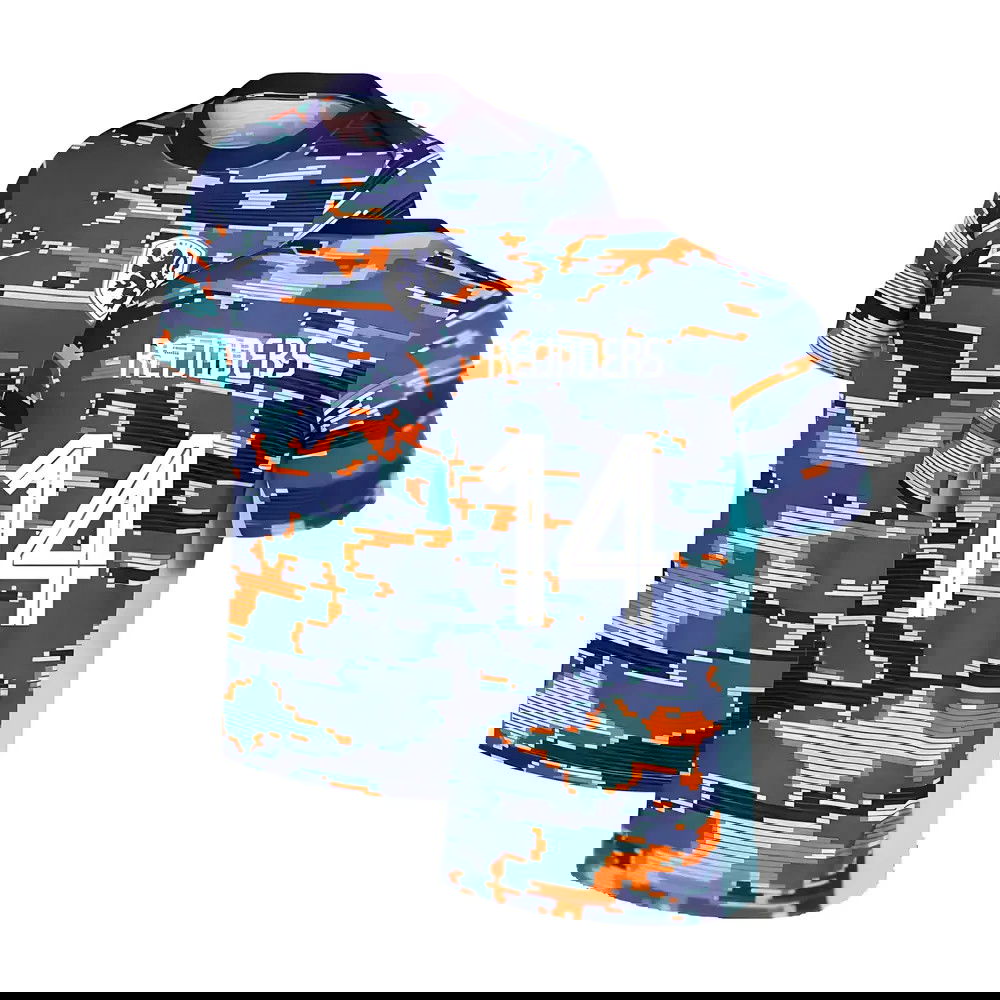 2024-2025 Netherlands Academy Pro Pre-Match Shirt (Blue) (Reijnders 14) 2024-2025 Netherlands Academy Pro Pre-Match Shirt (Blue) (Reijnders 14)