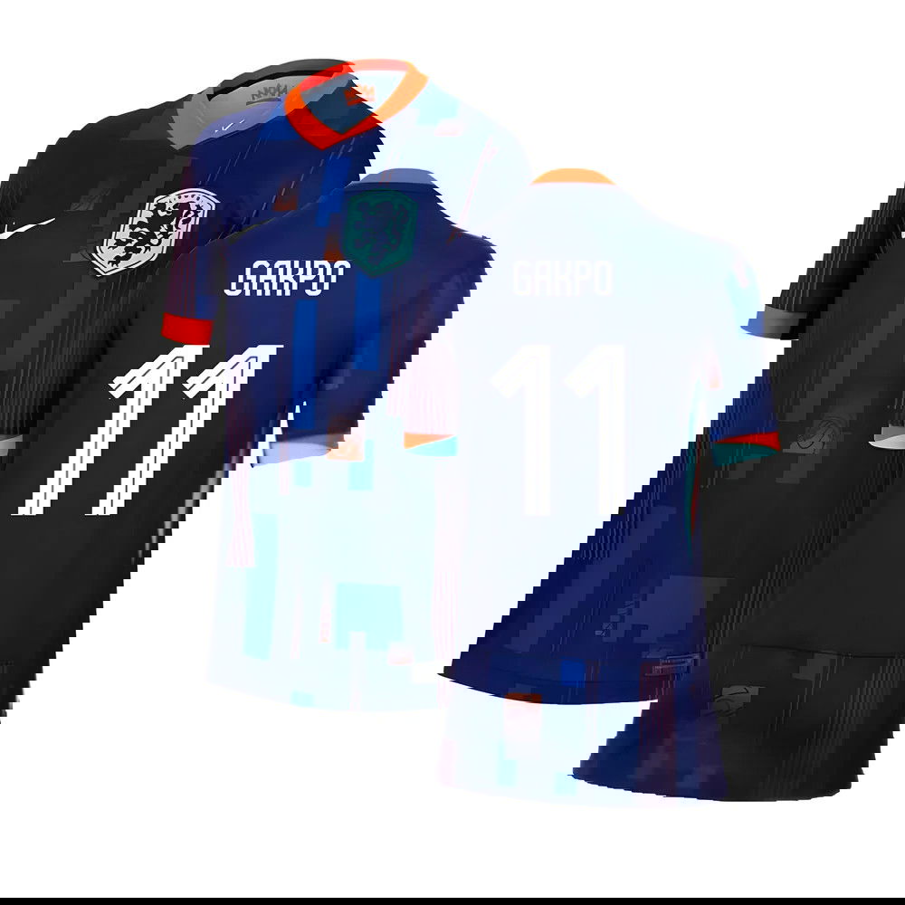 2024-2025 Netherlands Away Shirt (Kids) (Gakpo 11) 2024-2025 Netherlands Away Shirt (Kids) (Gakpo 11)