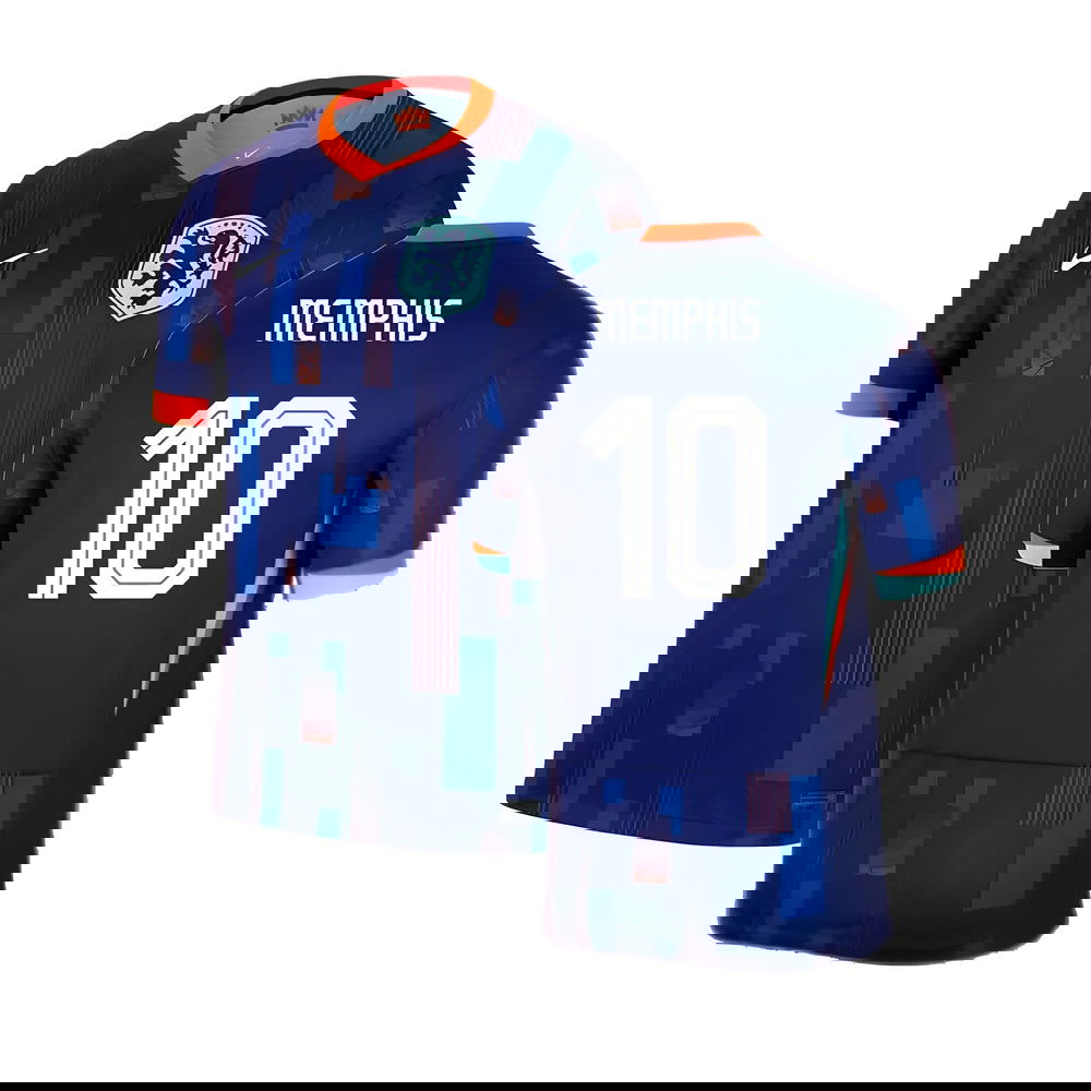 2024-2025 Netherlands Away Shirt (Memphis 10) 2024-2025 Netherlands Away Shirt (Memphis 10)