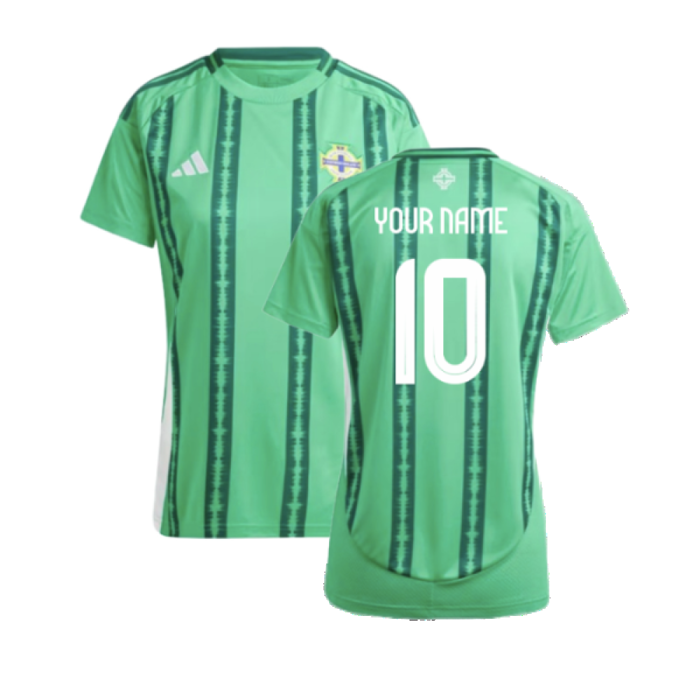 2024-2025 Northern Ireland Home Shirt - Womens (Your Name) 2024-2025 Northern Ireland Home Shirt - Womens (Your Name)