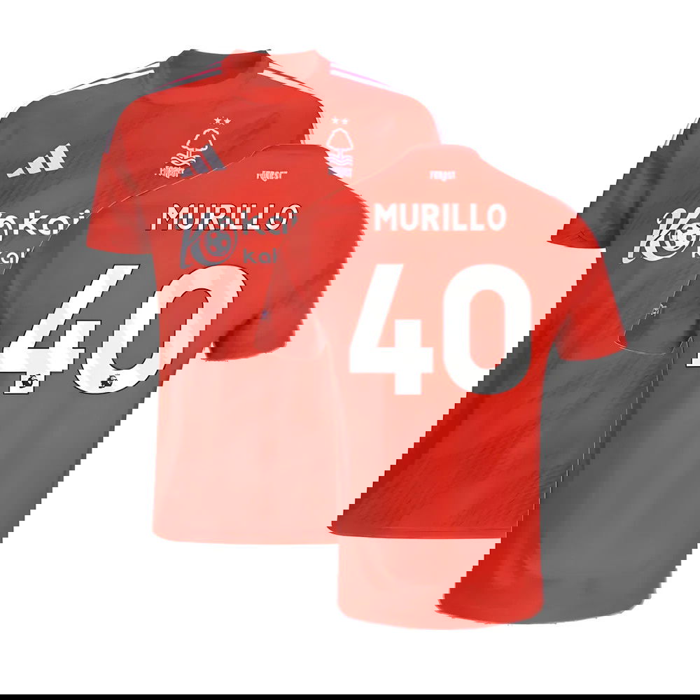 2024-2025 Nottingham Forest Home Shirt (Murillo 40) 2024-2025 Nottingham Forest Home Shirt (Murillo 40)