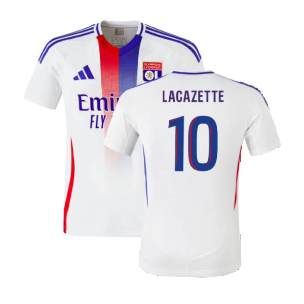2024-2025 Olympique Lyon Home Shirt (Lacazette 10) 2024-2025 Olympique Lyon Home Shirt (Lacazette 10)