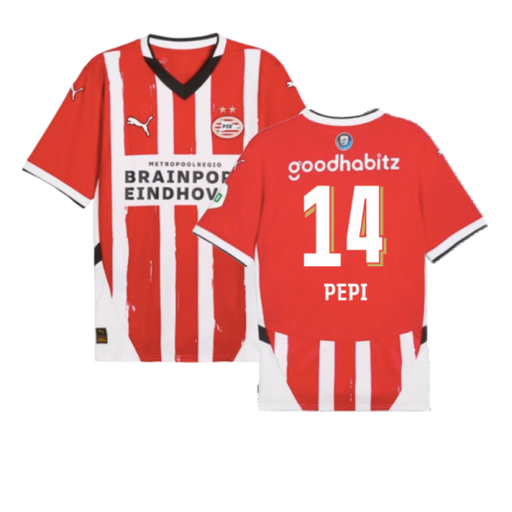 2024-2025 PSV Eindhoven Home Shirt (Pepi 14) 2024-2025 PSV Eindhoven Home Shirt (Pepi 14)