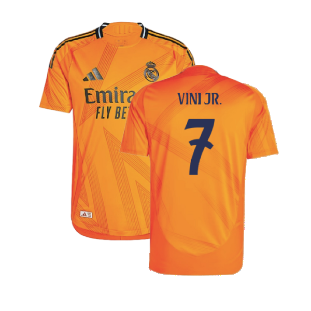 2024-2025 Real Madrid Authentic Away Shirt (Vini Jr. 7) 2024-2025 Real Madrid Authentic Away Shirt (Vini Jr. 7)