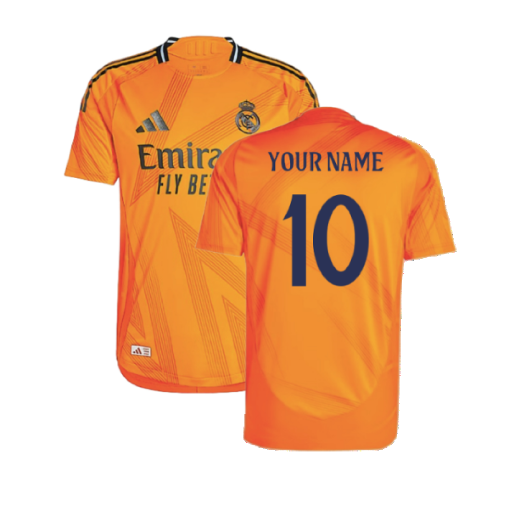 2024-2025 Real Madrid Authentic Away Shirt (Your Name) 2024-2025 Real Madrid Authentic Away Shirt (Your Name)
