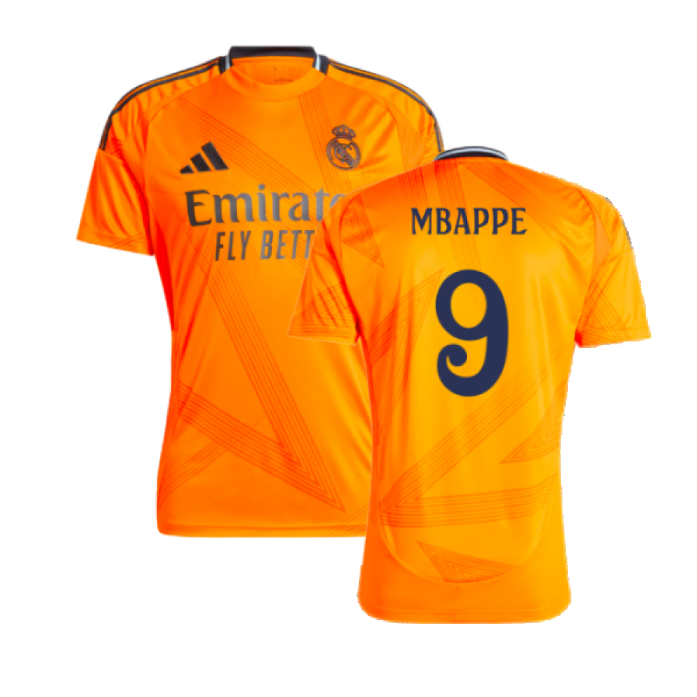 2024-2025 Real Madrid Away Shirt (Mbappe 9) 2024-2025 Real Madrid Away Shirt (Mbappe 9)