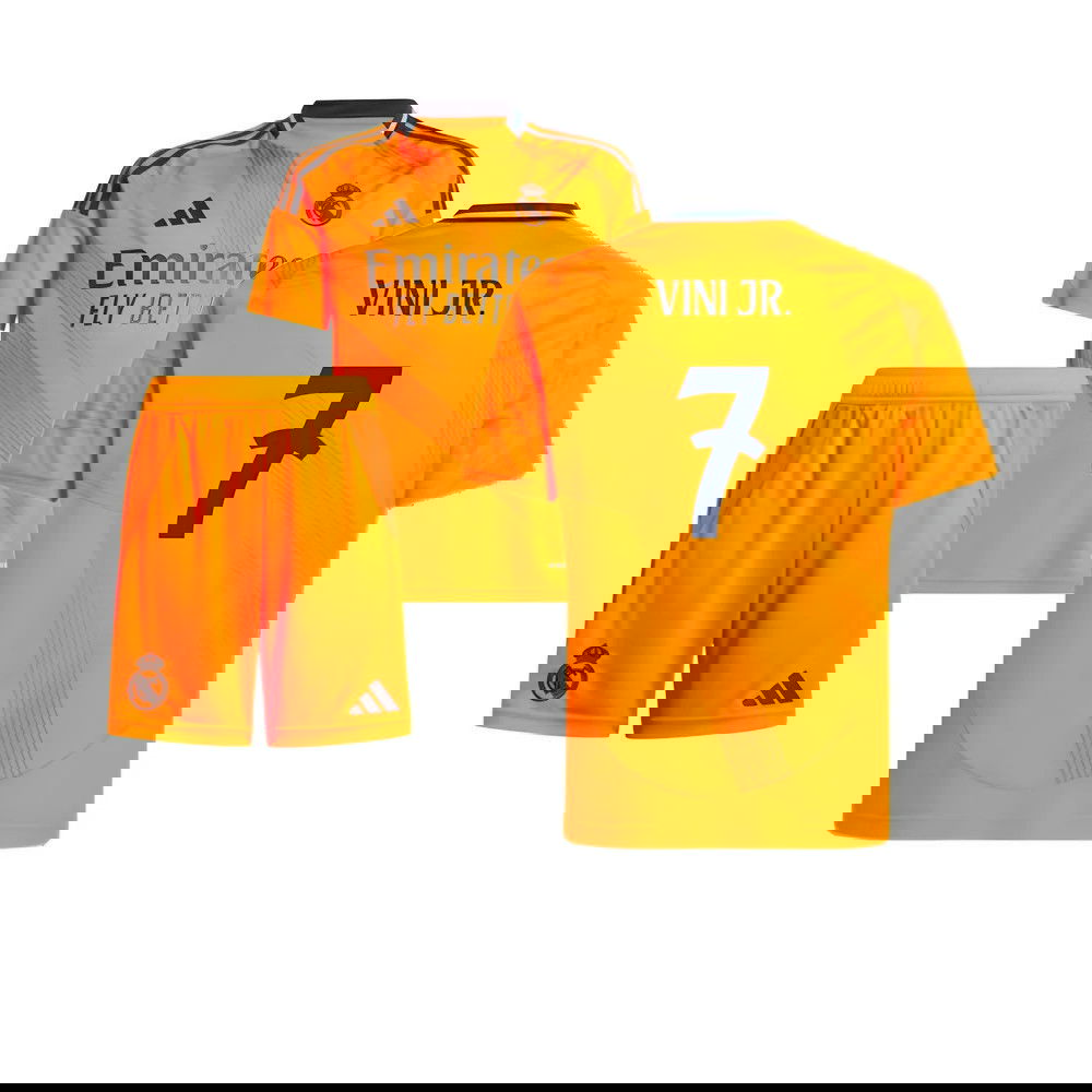 2024-2025 Real Madrid Away Youth Kit (Vini Jr. 7) 2024-2025 Real Madrid Away Youth Kit (Vini Jr. 7)