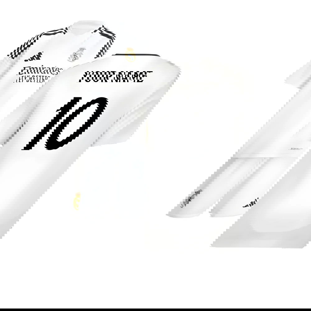 2024-2025 Real Madrid Home Mini Kit (Your Name) 2024-2025 Real Madrid Home Mini Kit (Your Name)