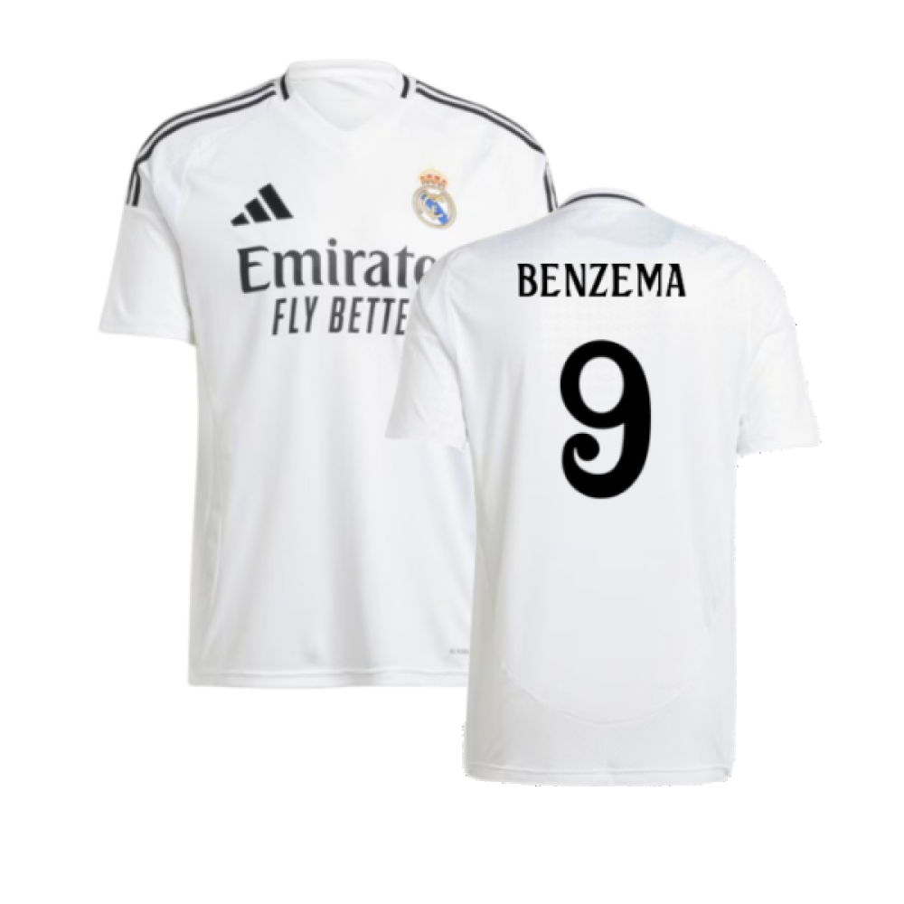 2024-2025 Real Madrid Home Shirt (Benzema 9) 2024-2025 Real Madrid Home Shirt (Benzema 9)