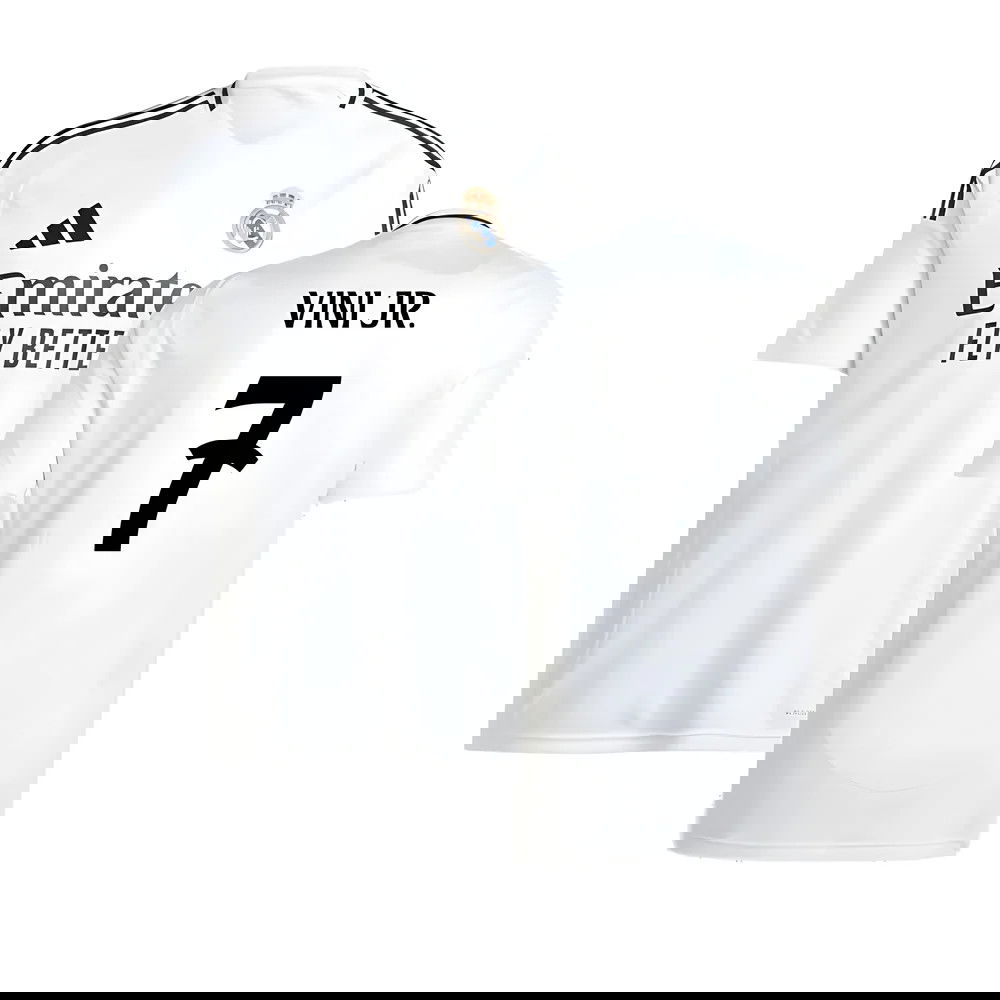 2024-2025 Real Madrid Home Shirt (Vini Jr. 7) 2024-2025 Real Madrid Home Shirt (Vini Jr. 7)