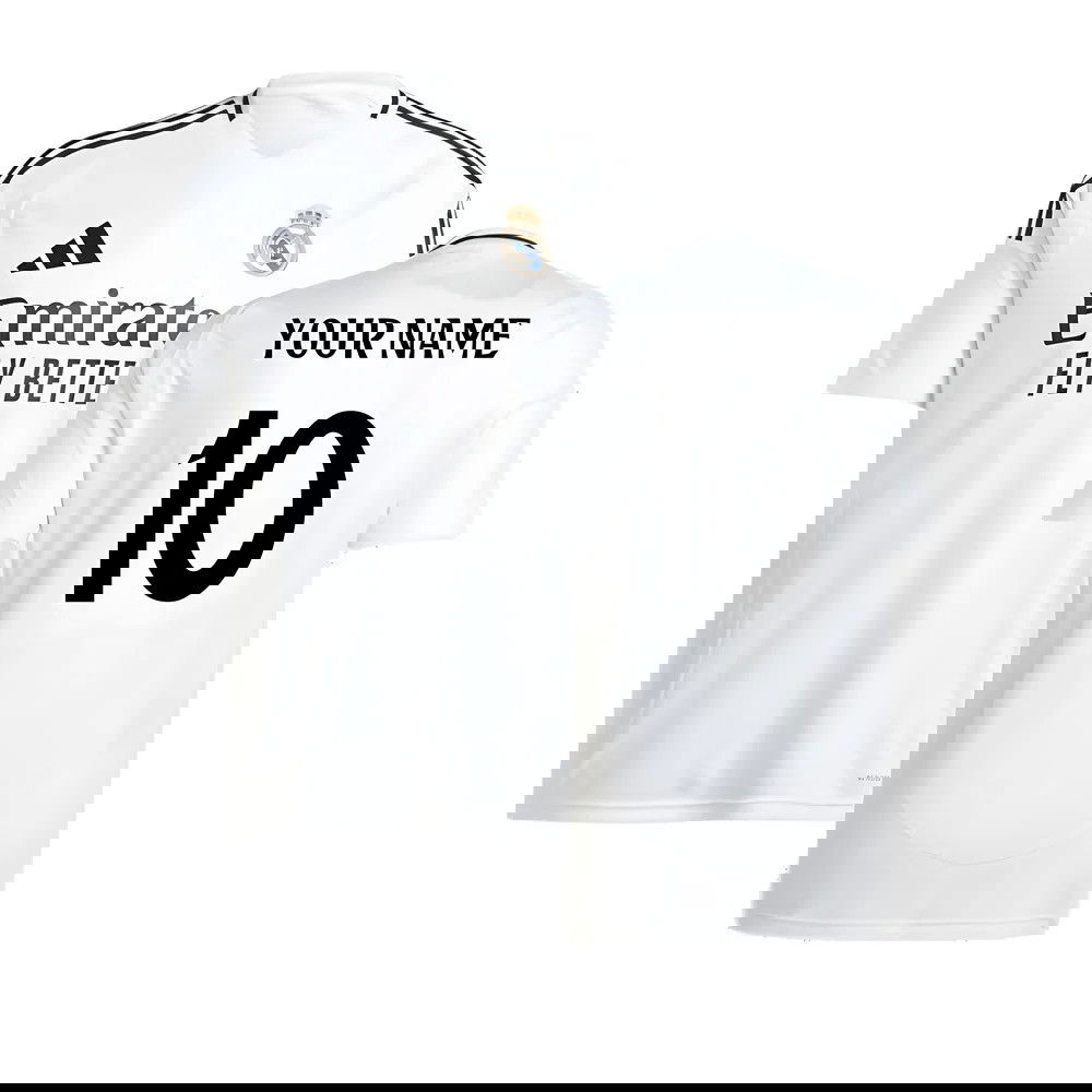 2024-2025 Real Madrid Home Shirt (Your Name) 2024-2025 Real Madrid Home Shirt (Your Name)