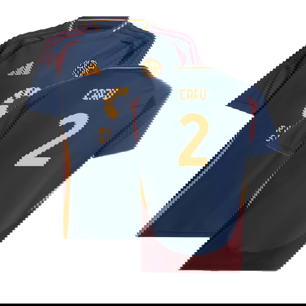 2024-2025 Roma Third Shirt (Kids) (Cafu 2) 2024-2025 Roma Third Shirt (Kids) (Cafu 2)