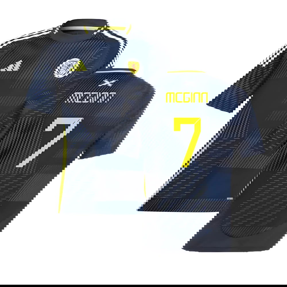 2024-2025 Scotland Home Shirt (Kids) (McGinn 7) 2024-2025 Scotland Home Shirt (Kids) (McGinn 7)