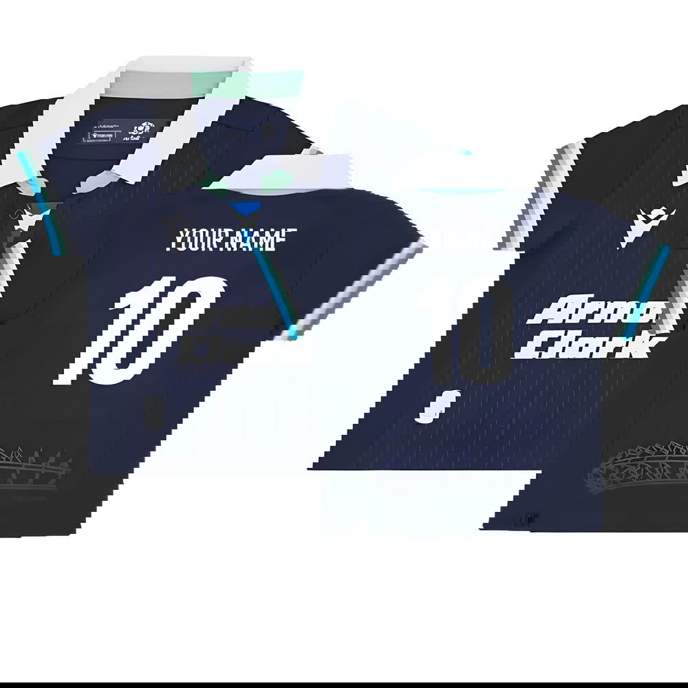 2024-2025 Scotland Rugby Home Baby Shirt (Your Name) 2024-2025 Scotland Rugby Home Baby Shirt (Your Name)