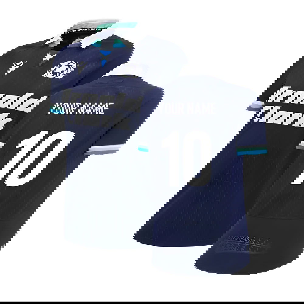 2024-2025 Scotland Rugby Home Poly Replica Shirt (Womens) (Your Name) 2024-2025 Scotland Rugby Home Poly Replica Shirt (Womens) (Your Name)
