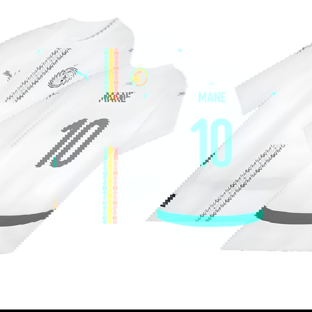 2024-2025 Senegal Home Shirt (Kids) (Mane 10) 2024-2025 Senegal Home Shirt (Kids) (Mane 10)