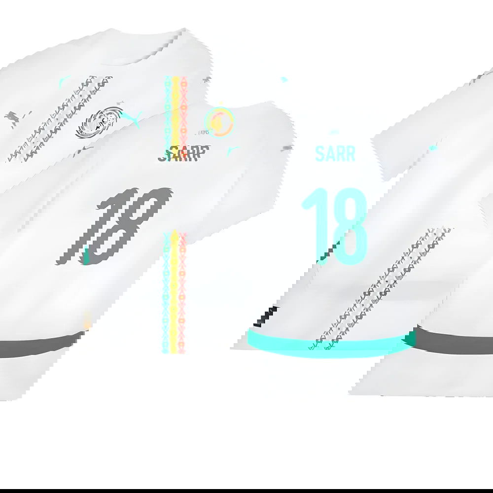 2024-2025 Senegal Home Shirt (Kids) (Sarr 18) 2024-2025 Senegal Home Shirt (Kids) (Sarr 18)