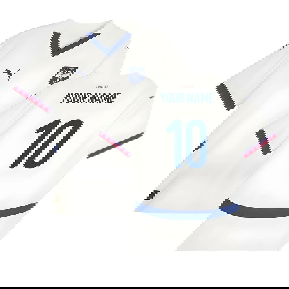 2024-2025 Serbia Away Shirt (Your Name) 2024-2025 Serbia Away Shirt (Your Name)