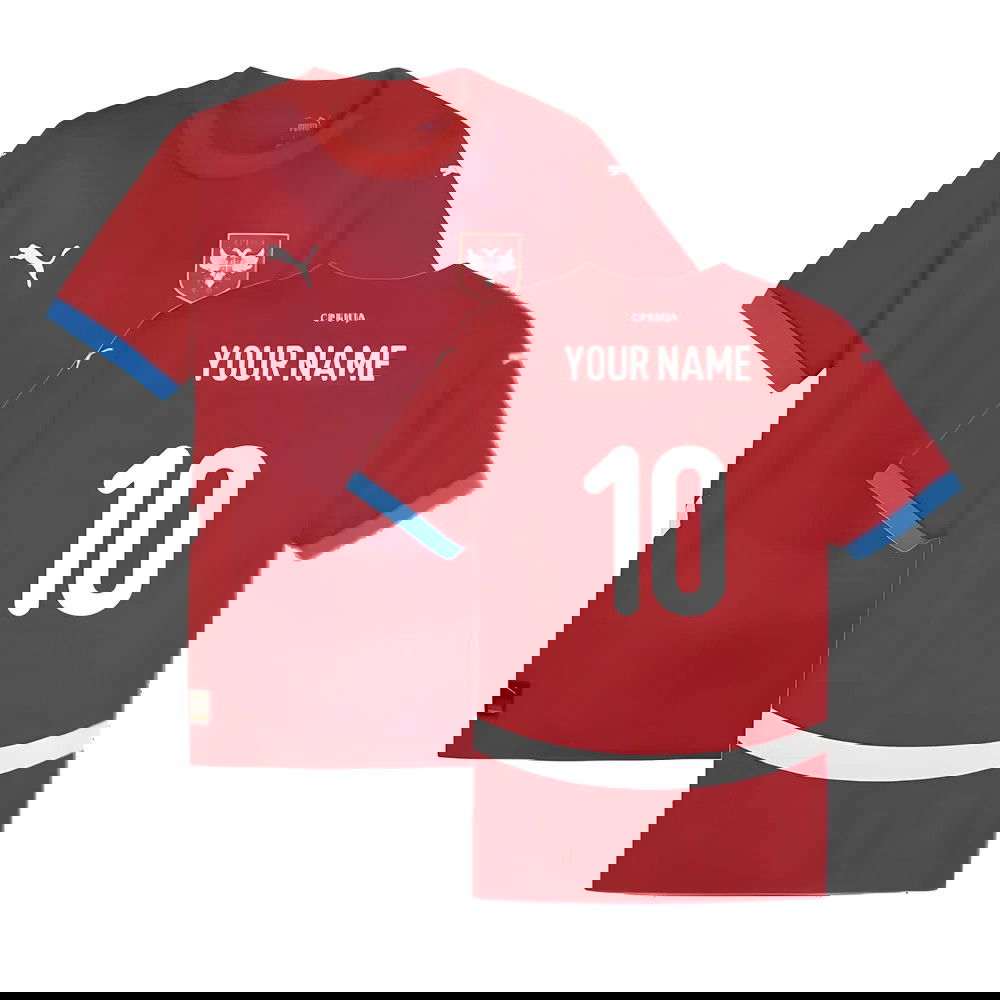 2024-2025 Serbia Home Shirt (Your Name) 2024-2025 Serbia Home Shirt (Your Name)