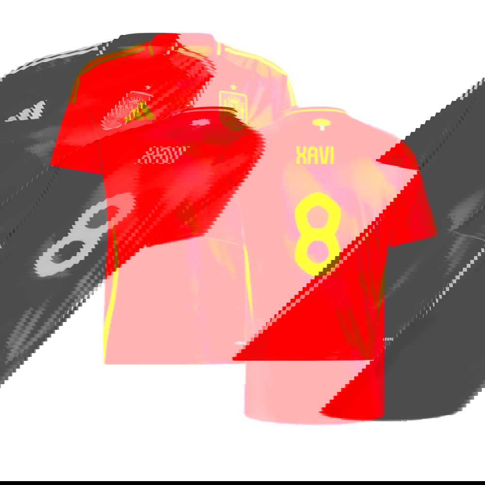2024-2025 Spain Home Shirt (Xavi 8) 2024-2025 Spain Home Shirt (Xavi 8)