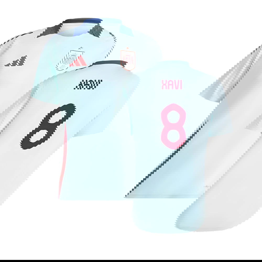 2024-2025 Spain Training Jersey (Halo Mint) (Xavi 8) 2024-2025 Spain Training Jersey (Halo Mint) (Xavi 8)