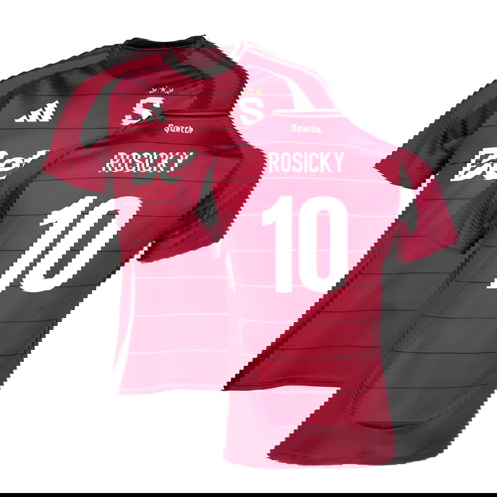 2024-2025 Sparta Prague Home Shirt (Rosicky 10) 2024-2025 Sparta Prague Home Shirt (Rosicky 10)