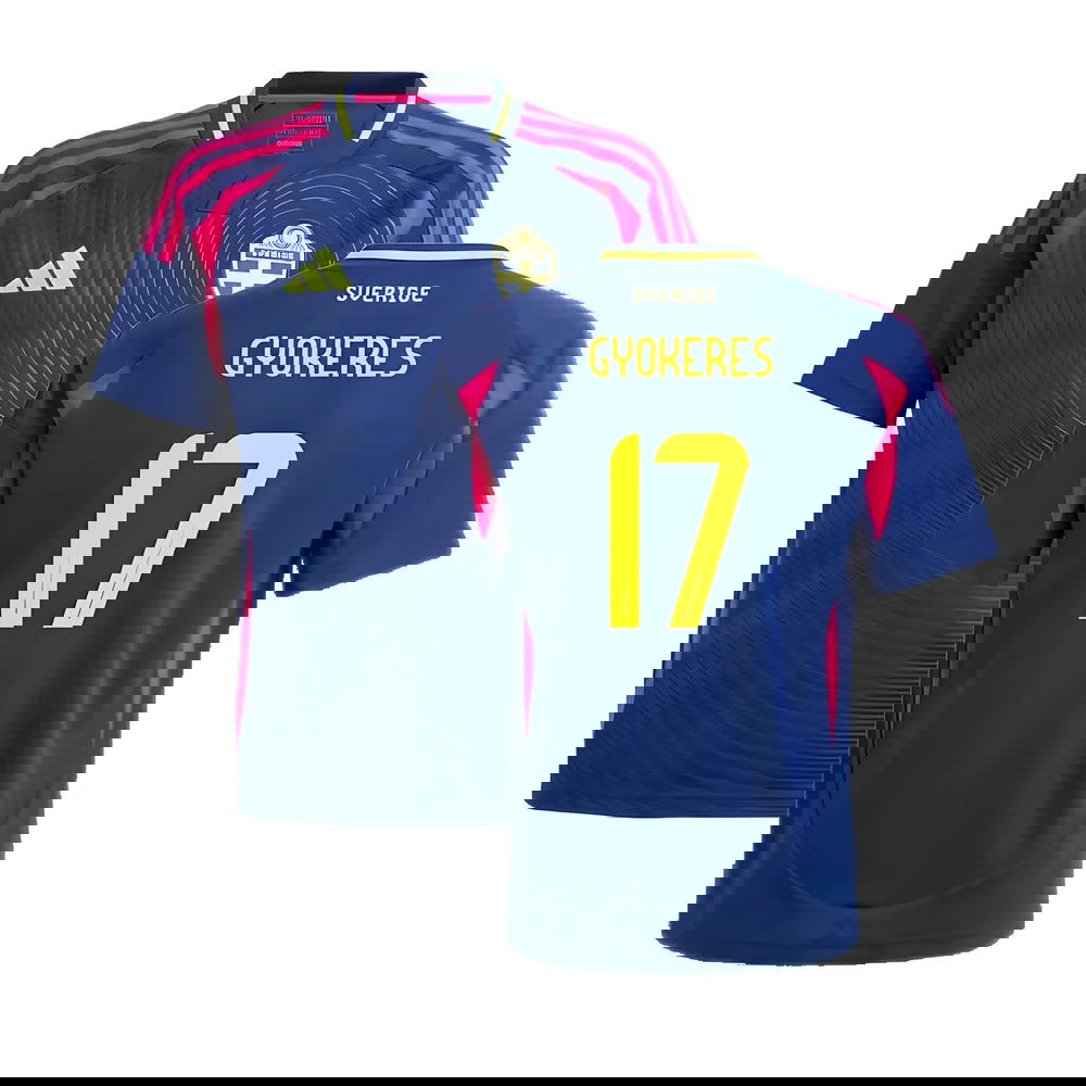2024-2025 Sweden Away Shirt (Kids) (GYOKERES 17) 2024-2025 Sweden Away Shirt (Kids) (GYOKERES 17)