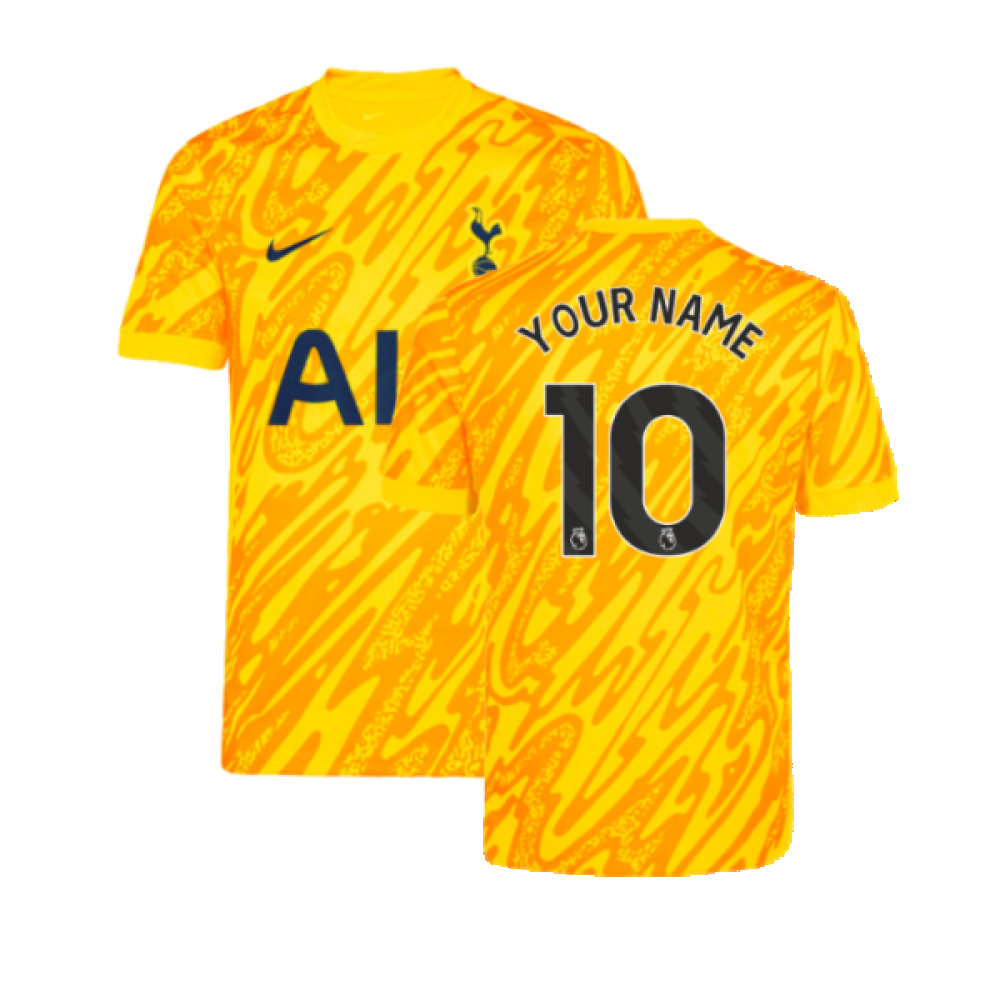 2024-2025 Tottenham Home Goalkeeper Shirt (Orange) - Kids (Your Name) 2024-2025 Tottenham Home Goalkeeper Shirt (Orange) - Kids (Your Name)