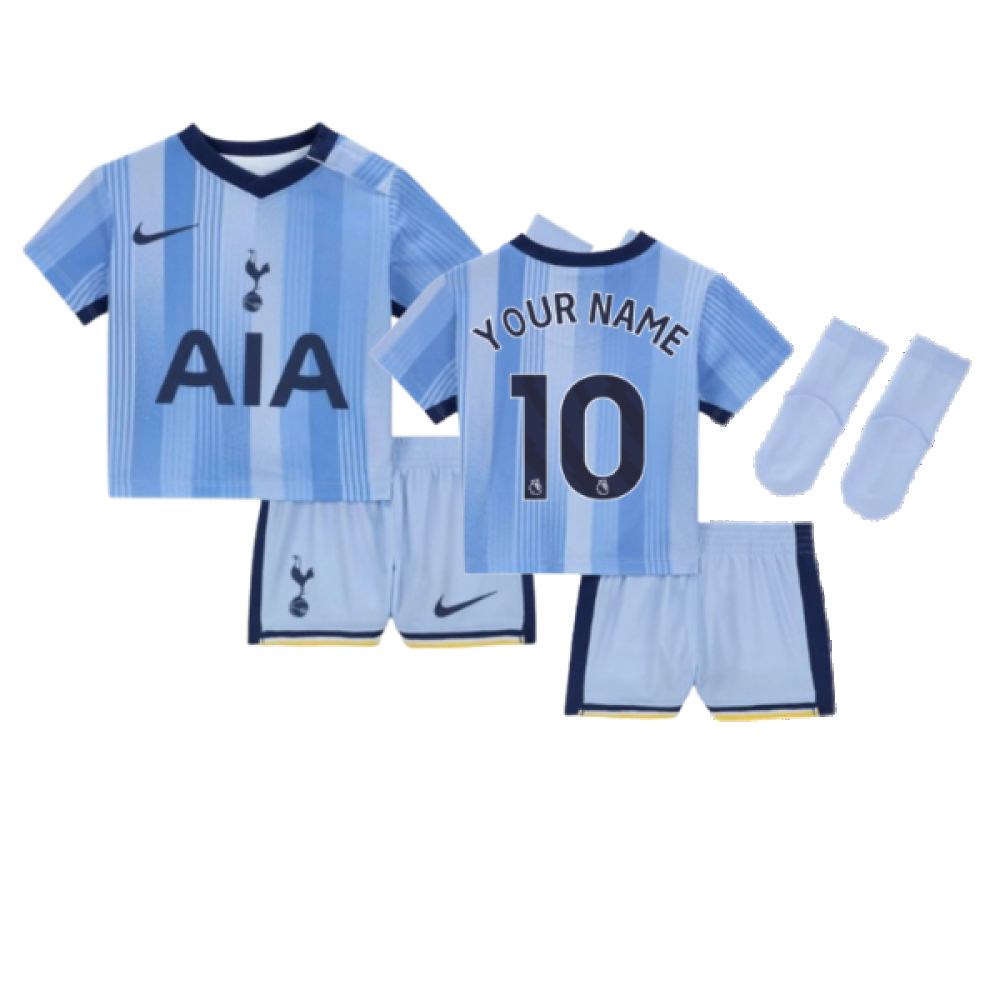 2024-2025 Tottenham Hotspur Away Baby Kit (Your Name) 2024-2025 Tottenham Hotspur Away Baby Kit (Your Name)