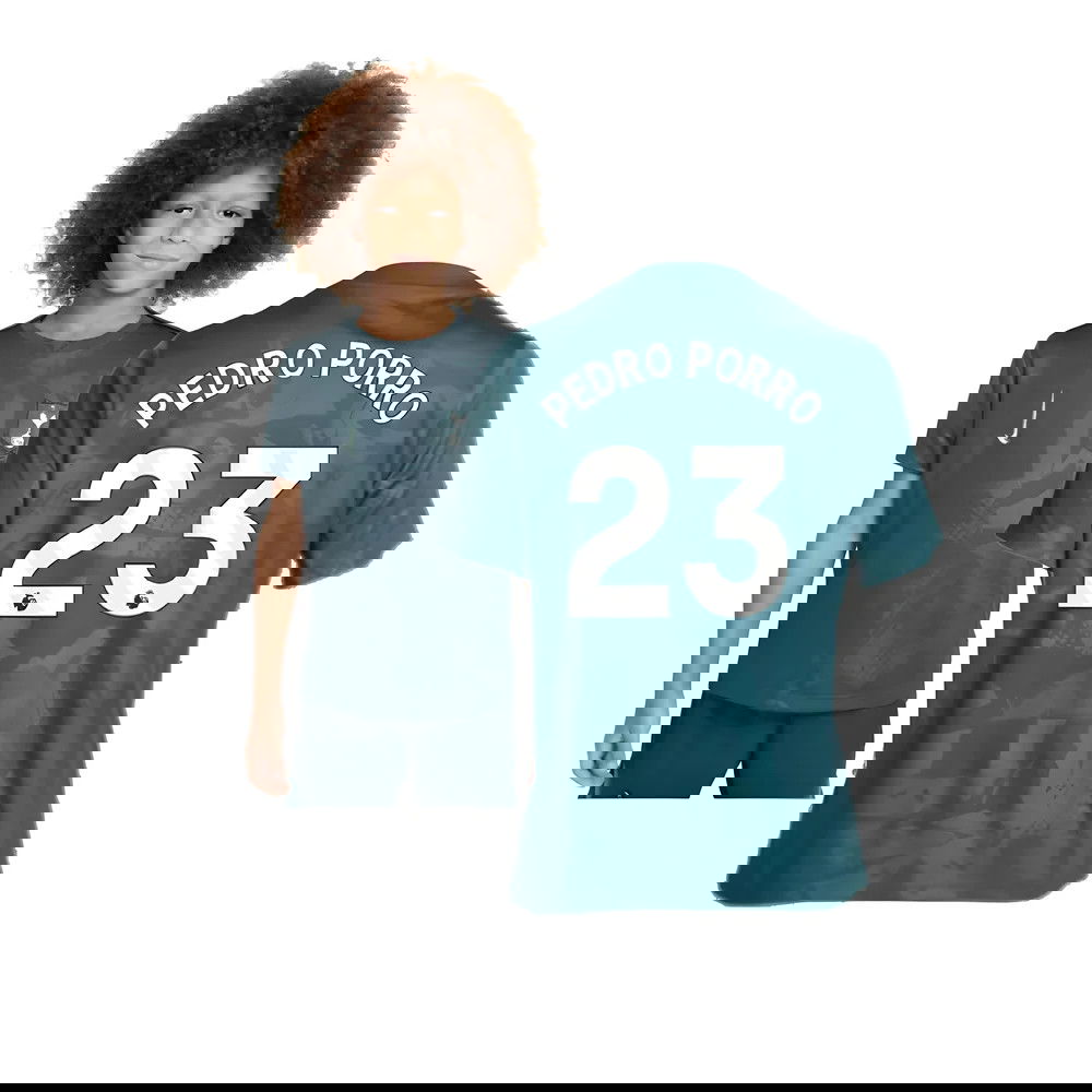 2024-2025 Tottenham Third Pre-Match Shirt (Kids) (Pedro Porro 23) 2024-2025 Tottenham Third Pre-Match Shirt (Kids) (Pedro Porro 23)