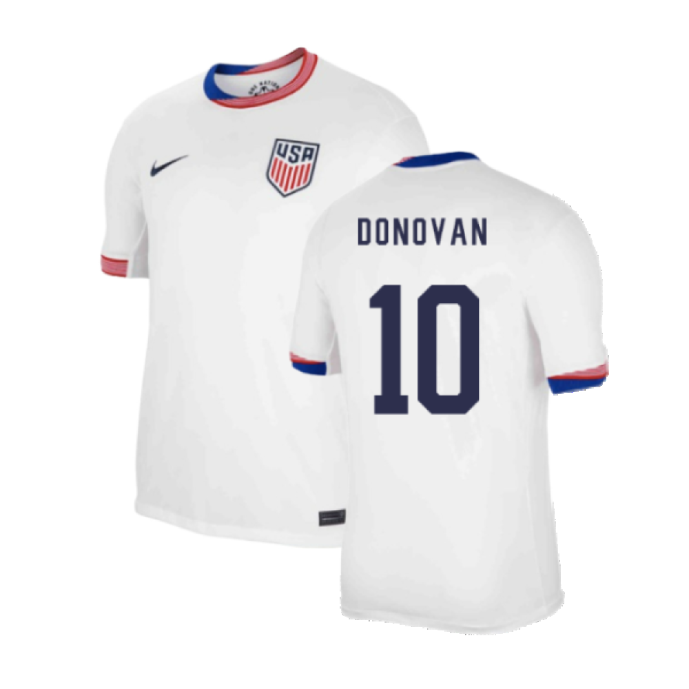 2024-2025 United States USA Home Shirt (DONOVAN 10) 2024-2025 United States USA Home Shirt (DONOVAN 10)