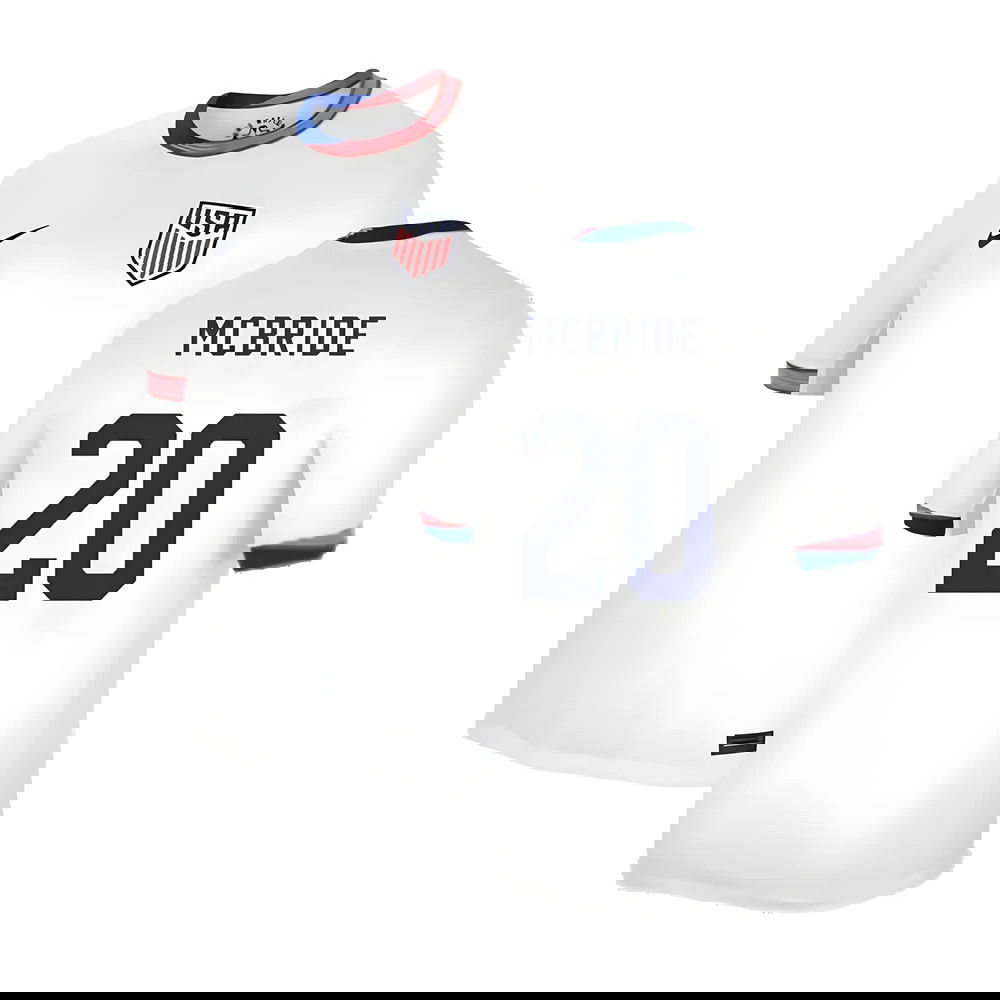 2024-2025 United States USA Home Shirt (MCBRIDE 20) 2024-2025 United States USA Home Shirt (MCBRIDE 20)