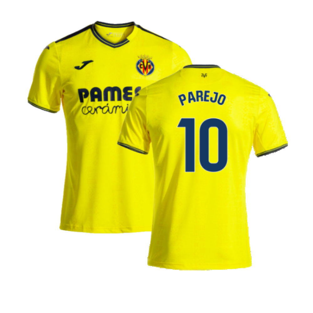 2024-2025 Villarreal Home Shirt (Parejo 10) 2024-2025 Villarreal Home Shirt (Parejo 10)
