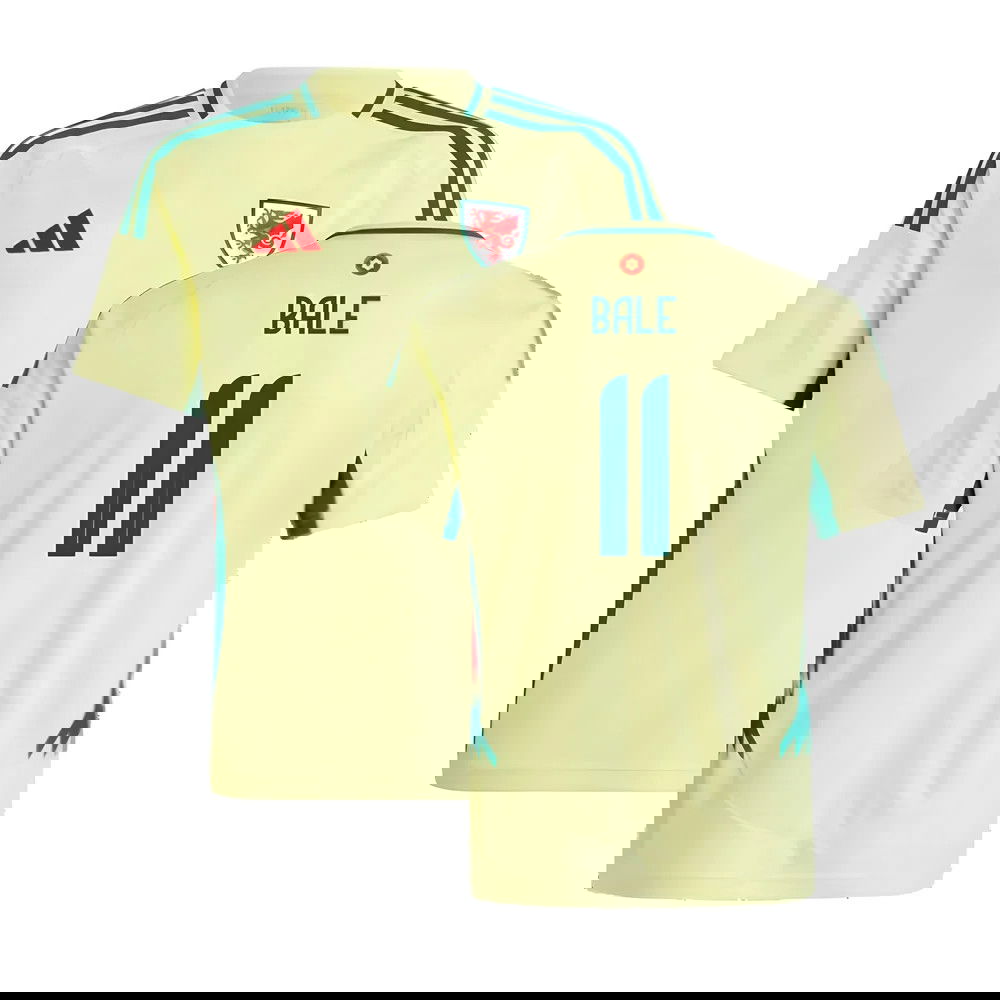 2024-2025 Wales Away Shirt - Kids (Bale 11) 2024-2025 Wales Away Shirt - Kids (Bale 11)