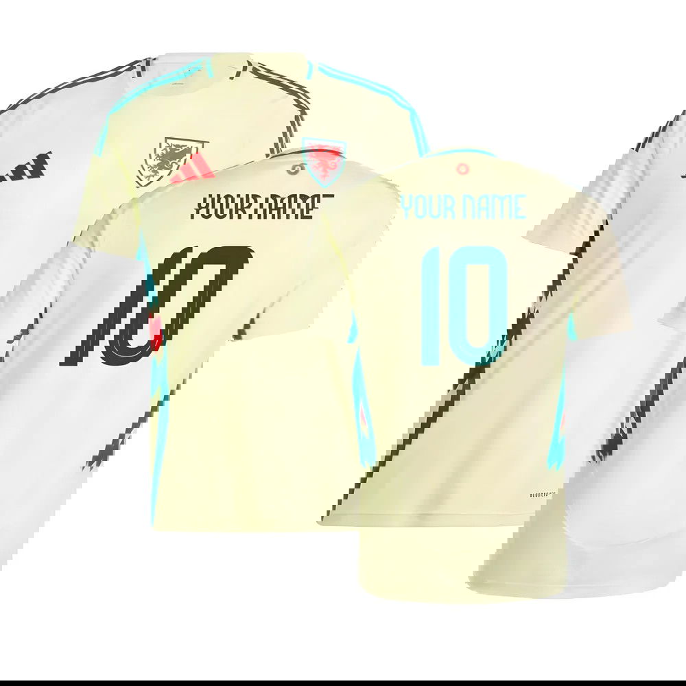 2024-2025 Wales Away Shirt (Your Name) 2024-2025 Wales Away Shirt (Your Name)