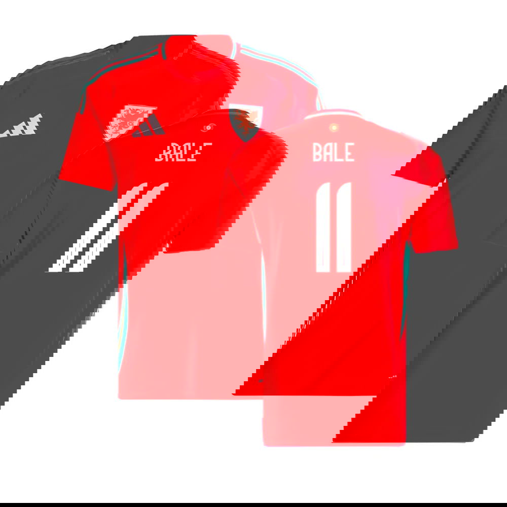 2024-2025 Wales Home Shirt (Bale 11) 2024-2025 Wales Home Shirt (Bale 11)