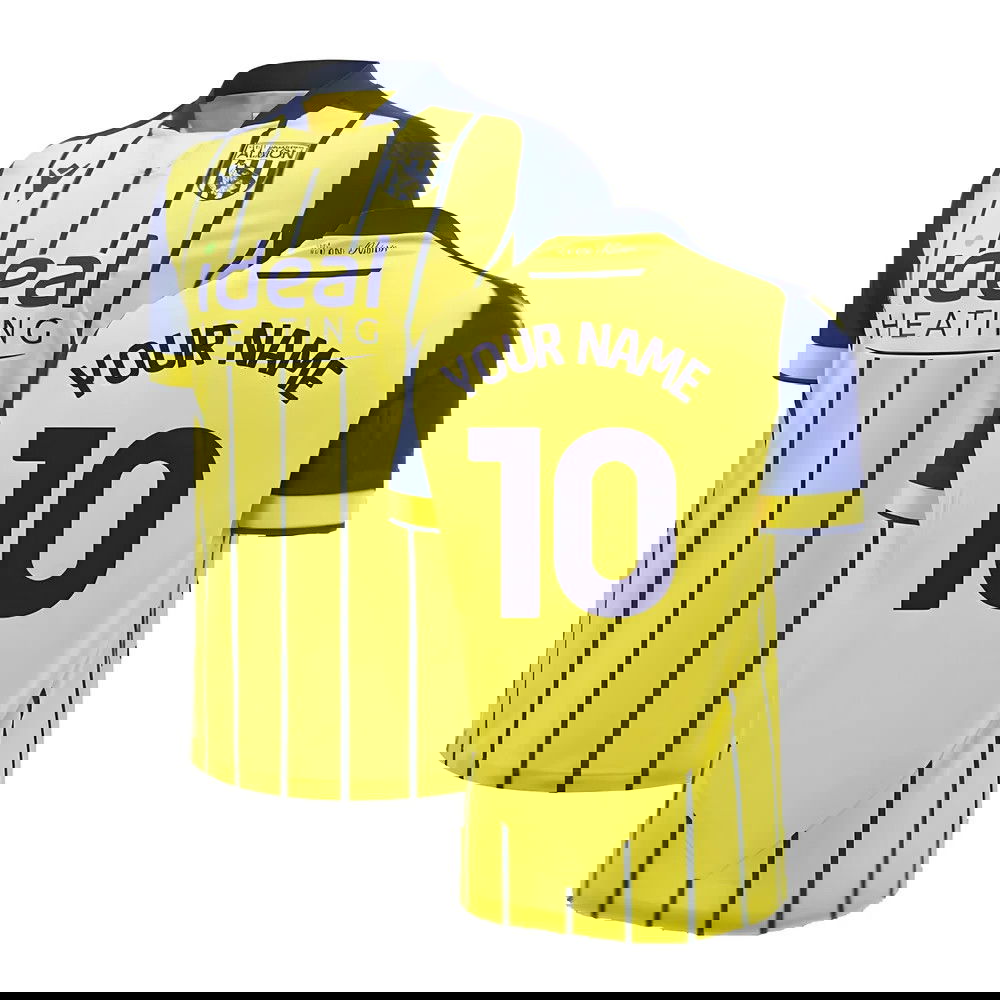 2024-2025 West Brom WBA Albion Away Shirt (Your Name) 2024-2025 West Brom WBA Albion Away Shirt (Your Name)
