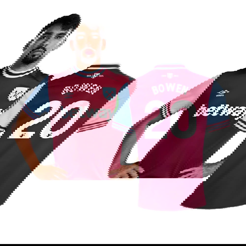 2024-2025 West Ham Home Shirt (Bowen 20) 2024-2025 West Ham Home Shirt (Bowen 20)