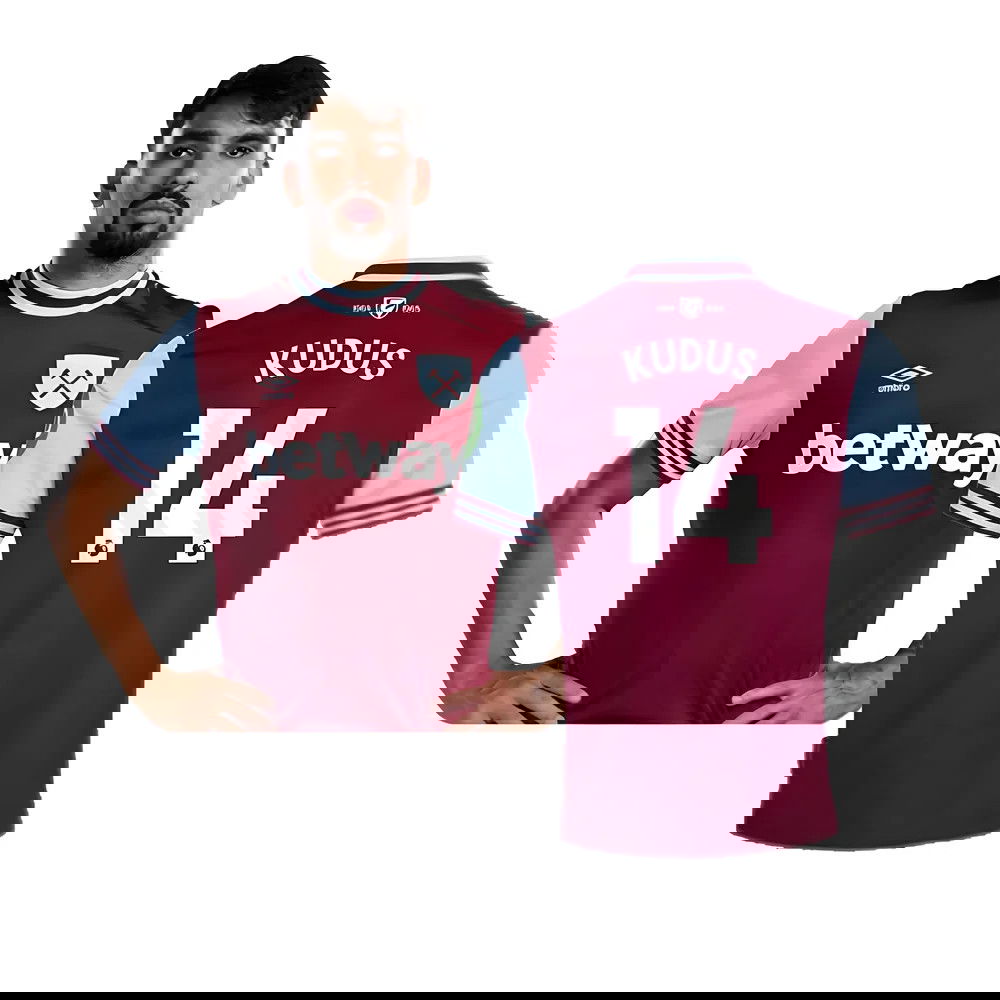 2024-2025 West Ham Home Shirt (Kudus 14) 2024-2025 West Ham Home Shirt (Kudus 14)