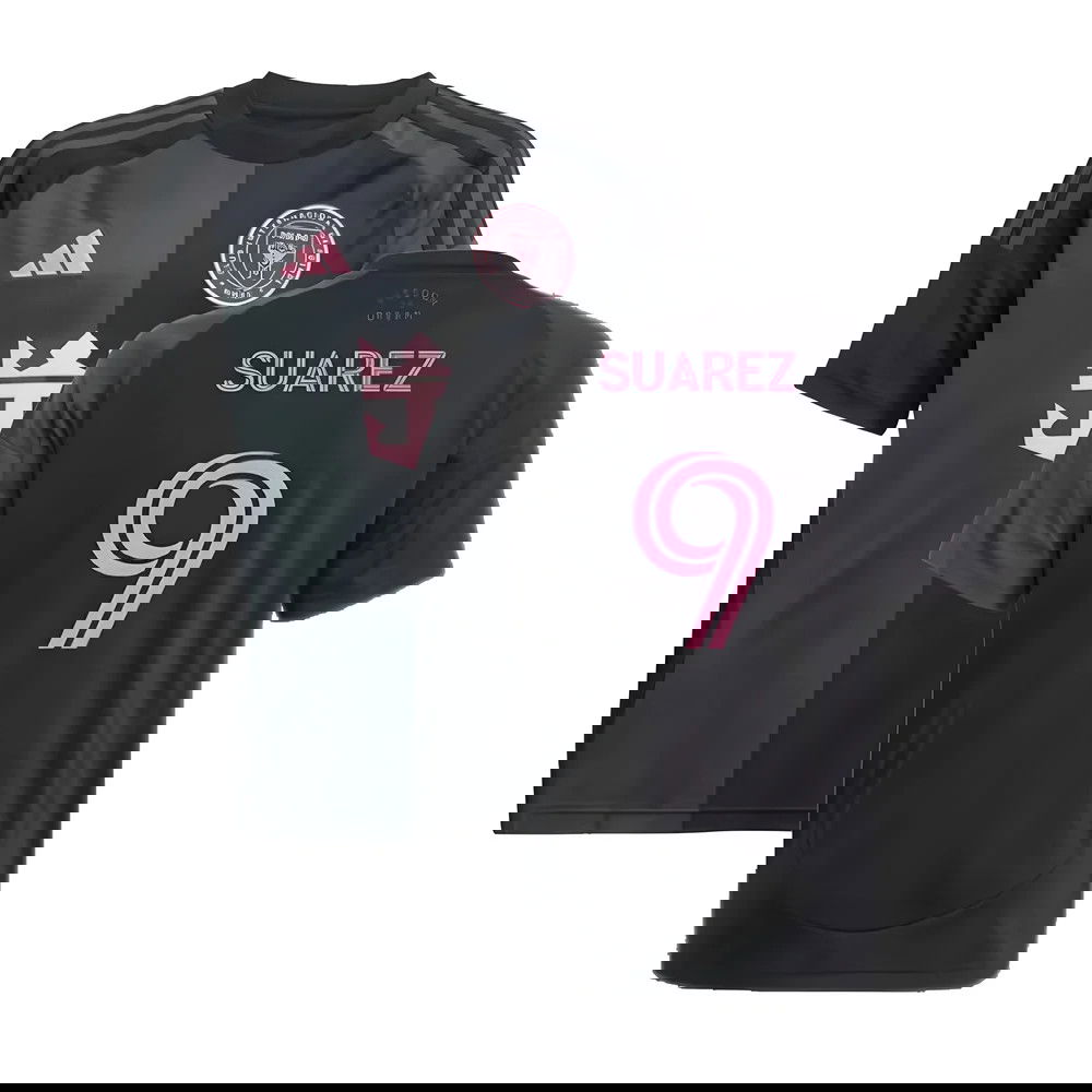 2025-2026 Inter Miami Away Shirt (Kids) (Suarez 9) 2025-2026 Inter Miami Away Shirt (Kids) (Suarez 9)