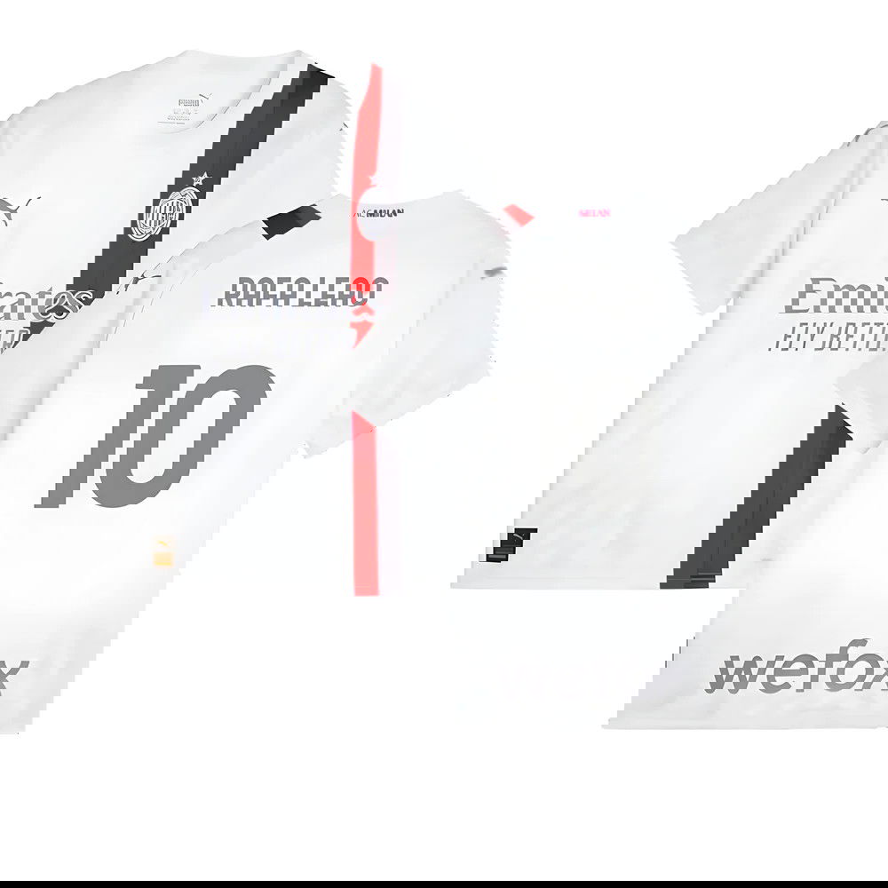2023-2024 AC Milan Away Shirt (Kids) (Rafa Leao 10) 2023-2024 AC Milan Away Shirt (Kids) (Rafa Leao 10)