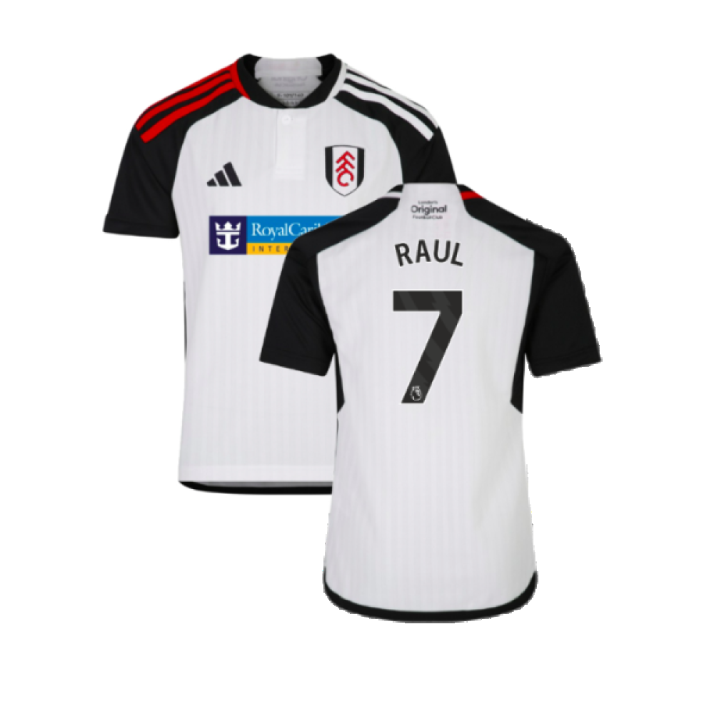 2023-2024 Fulham Home Shirt (Kids) (Adarabioyo 4) 2023-2024 Fulham Home Shirt (Kids) (Adarabioyo 4)