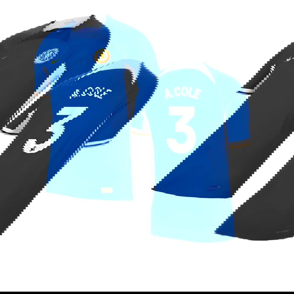 2023-2024 Chelsea Home Authentic Shirt (A COLE 3) 2023-2024 Chelsea Home Authentic Shirt (A COLE 3)