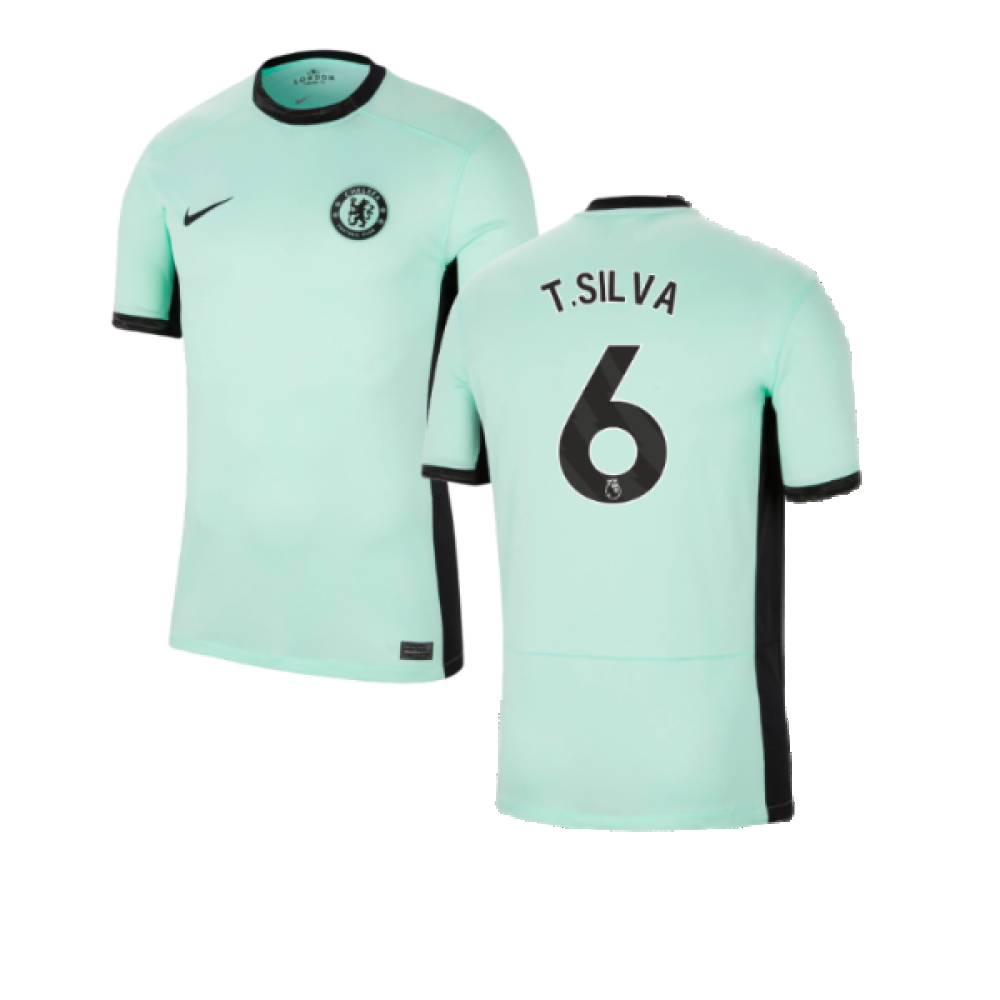 2023-2024 Chelsea Third Shirt (T SILVA 6) 2023-2024 Chelsea Third Shirt (T SILVA 6)