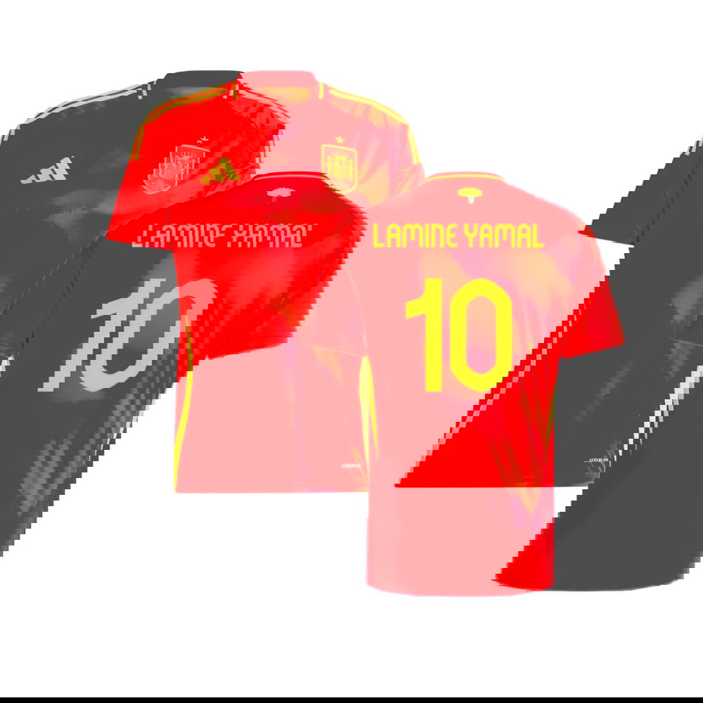 2024-2025 Spain Home Shirt (Lamine Yamal 17) 2024-2025 Spain Home Shirt (Lamine Yamal 17)